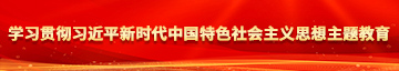 操大逼骚逼日毛妣大片免费学习贯彻习近平新时代中国特色社会主义思想主题教育